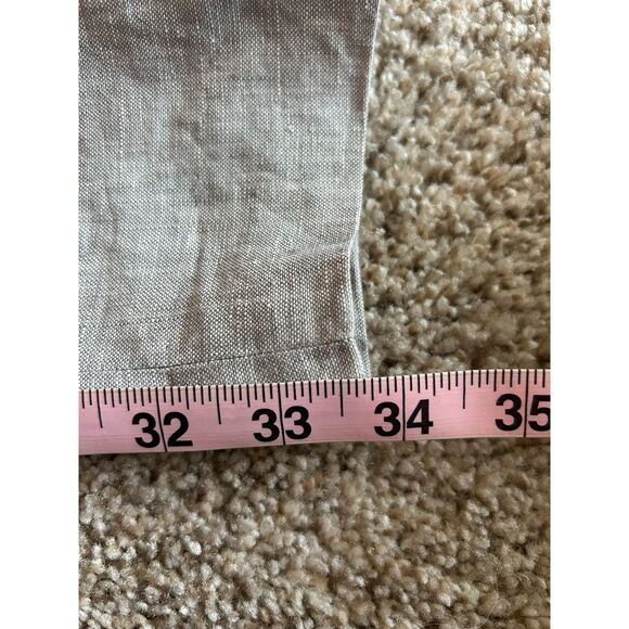 Joseph Abboud Men's 100% LINEN Dress Pants Slim Fit Size 34x34 light Grey NEW‎ - Picture 8 of 9